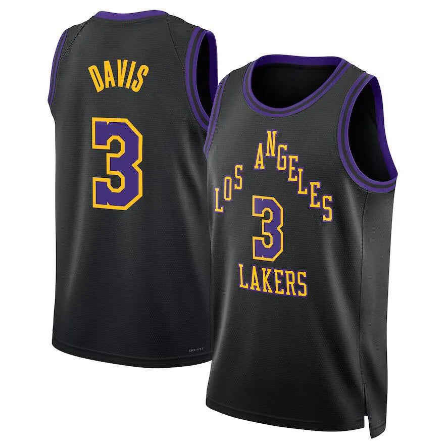 Lakers Anthony Davis 2023-24 City Edition Swingman Jersey