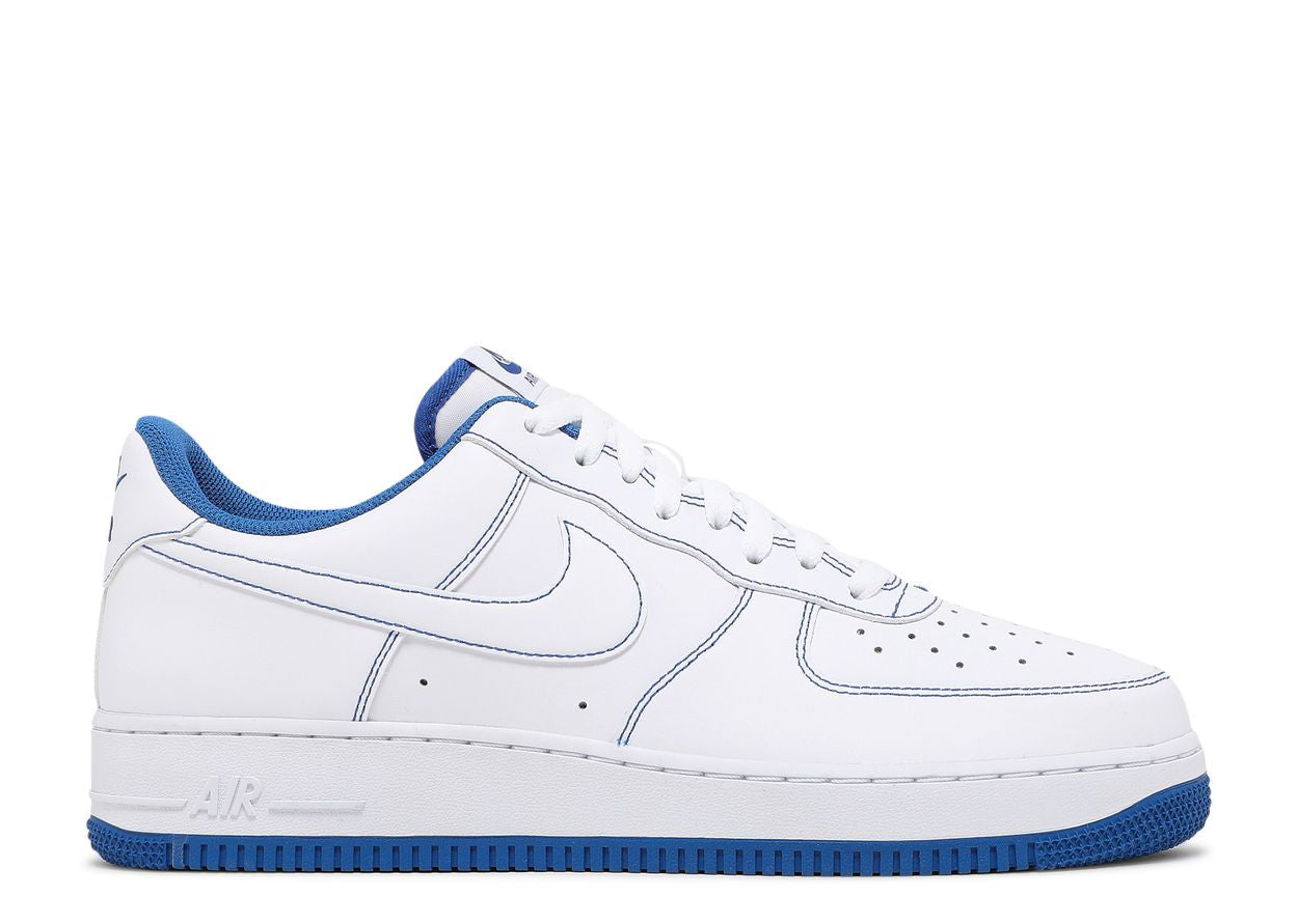 Nike Air Force 1 '07 Low - "Contrast Stitch- Game Royal" (Men's)
