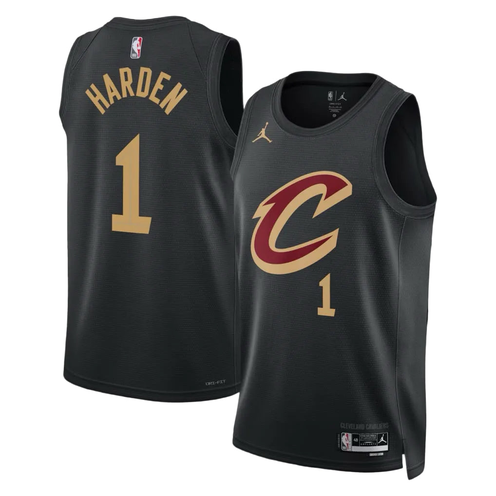 Cleveland Cavaliers James Harden Jordan Brand Statement Edition Swingman Jersey - Black - Unisex
