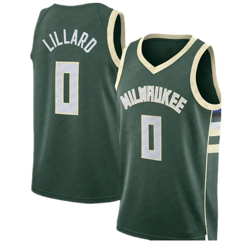 Bucks Damian Lillard Swingman Jersey