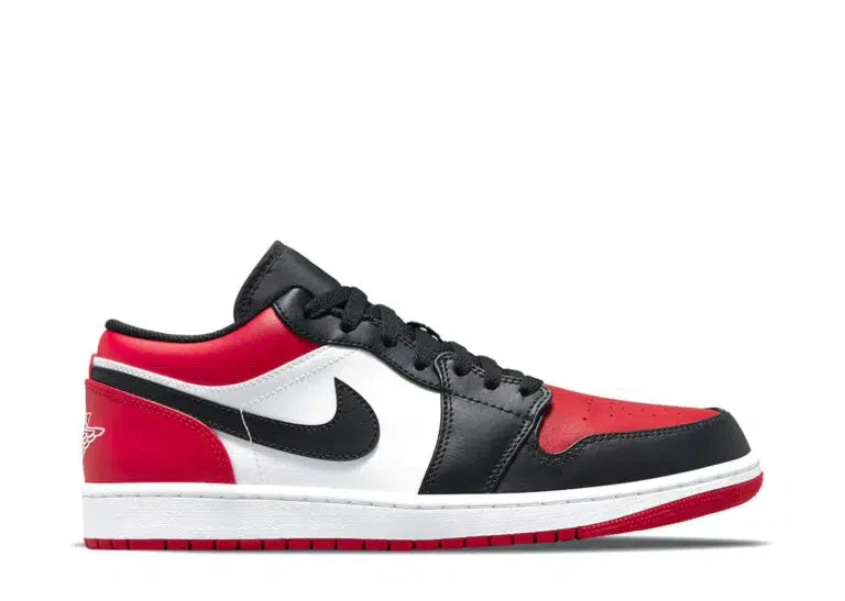 Air Jordan 1 Low "Bred Toe" Sneakers (Women's)