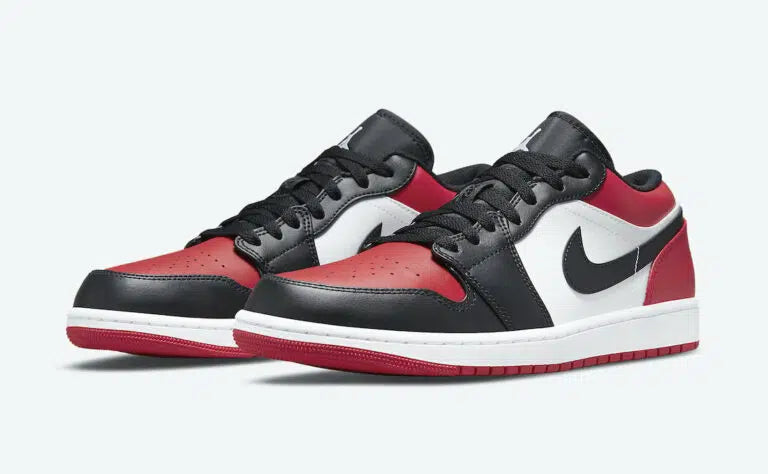 Air Jordan 1 Low "Bred Toe" Sneakers (Men's)