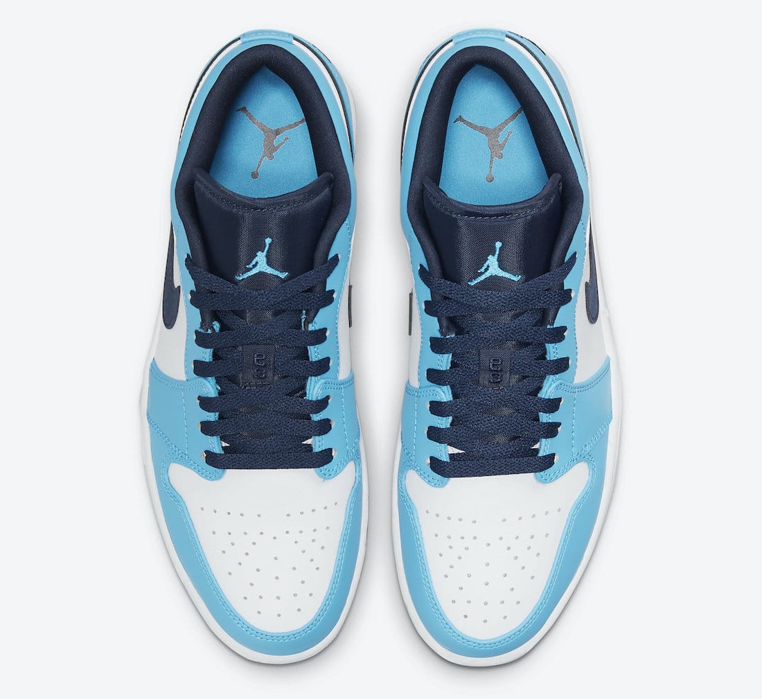 Air Jordan 1 Low "UNC" (2021) Sneakers (Men’s)