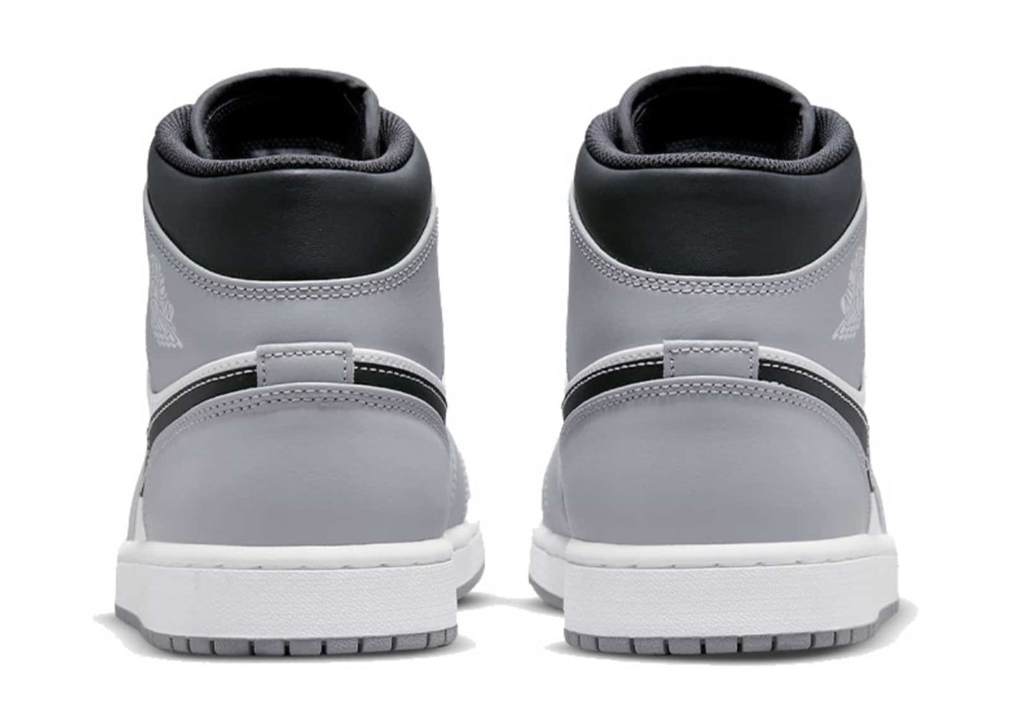 Air Jordan 1 Mid "Light Smoke Grey" Sneakers (Men's)