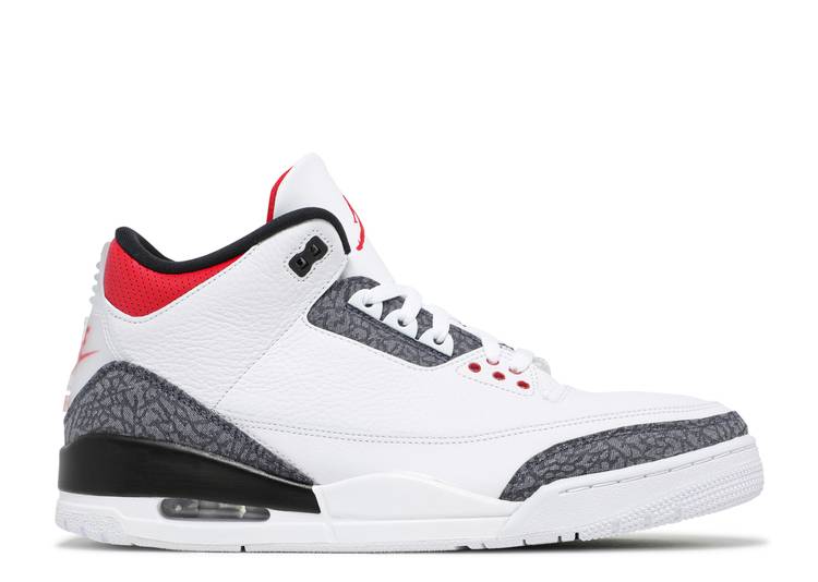 Air Jordan 3 Retro "Fire Red Denim" sneakers (Men's)