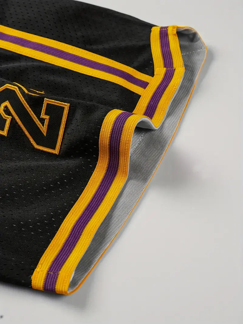 Black Mamba Retro Basketball Shorts