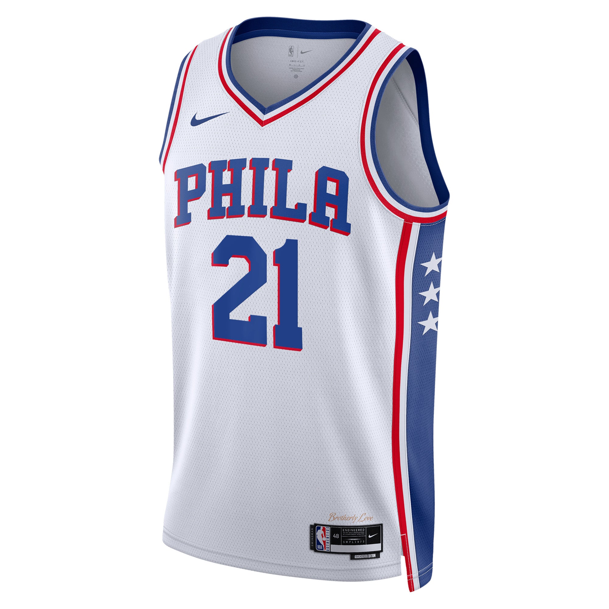 Philadelphia 76ers Joel Embiid Association & Icon Swingman Jersey – Sports  Style Universe