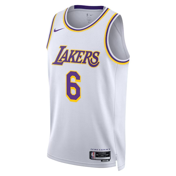 Los Angeles Lakers LeBron James #6 Association & Icon Swingman
