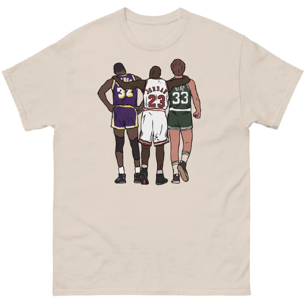 Magic, Jordan & Bird Classic T-Shirt