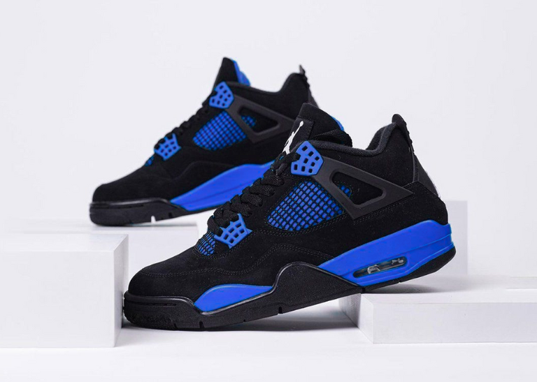 Air Jordan 4 "Blue Thunder" sneakers (Men's)