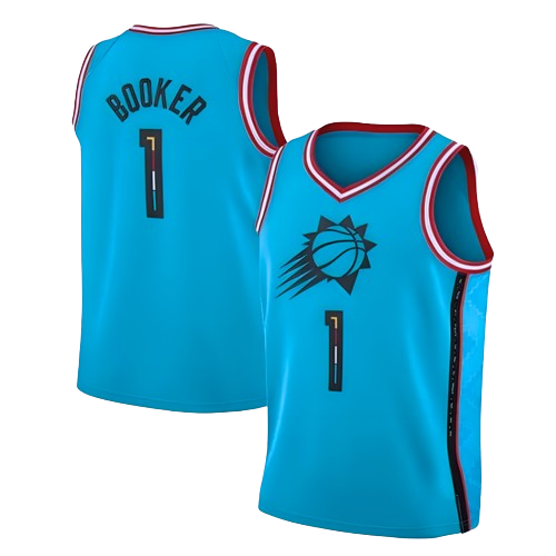 Suns Devin Booker City Edition Swingman Jersey (Turquoise)