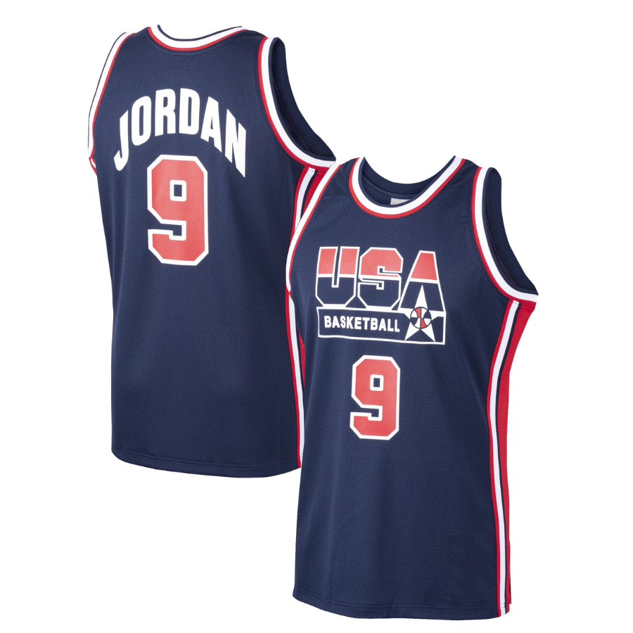 Team USA Michael Jordan 1992 Retro Jersey Sports Style Universe