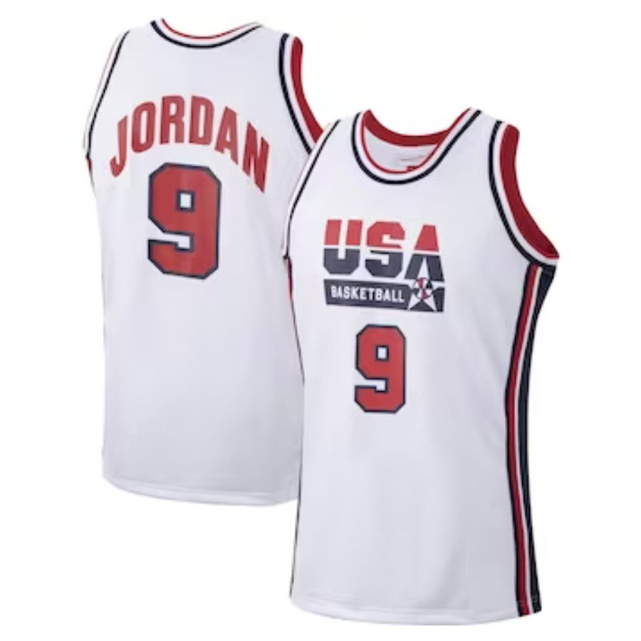 Michael Jordan USA Basketball 1992 Dream Team Retro Jersey