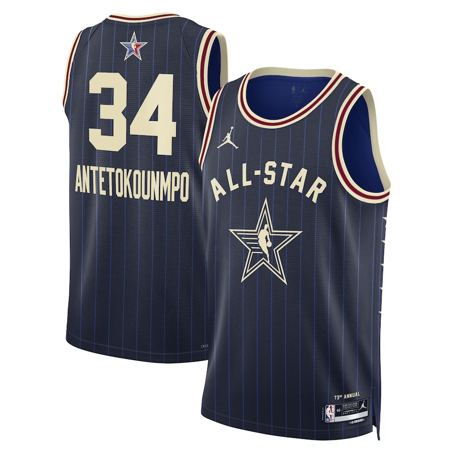 2024 NBA All-Star Game Bucks Giannis Antetokounmpo #34 Swingman Jersey