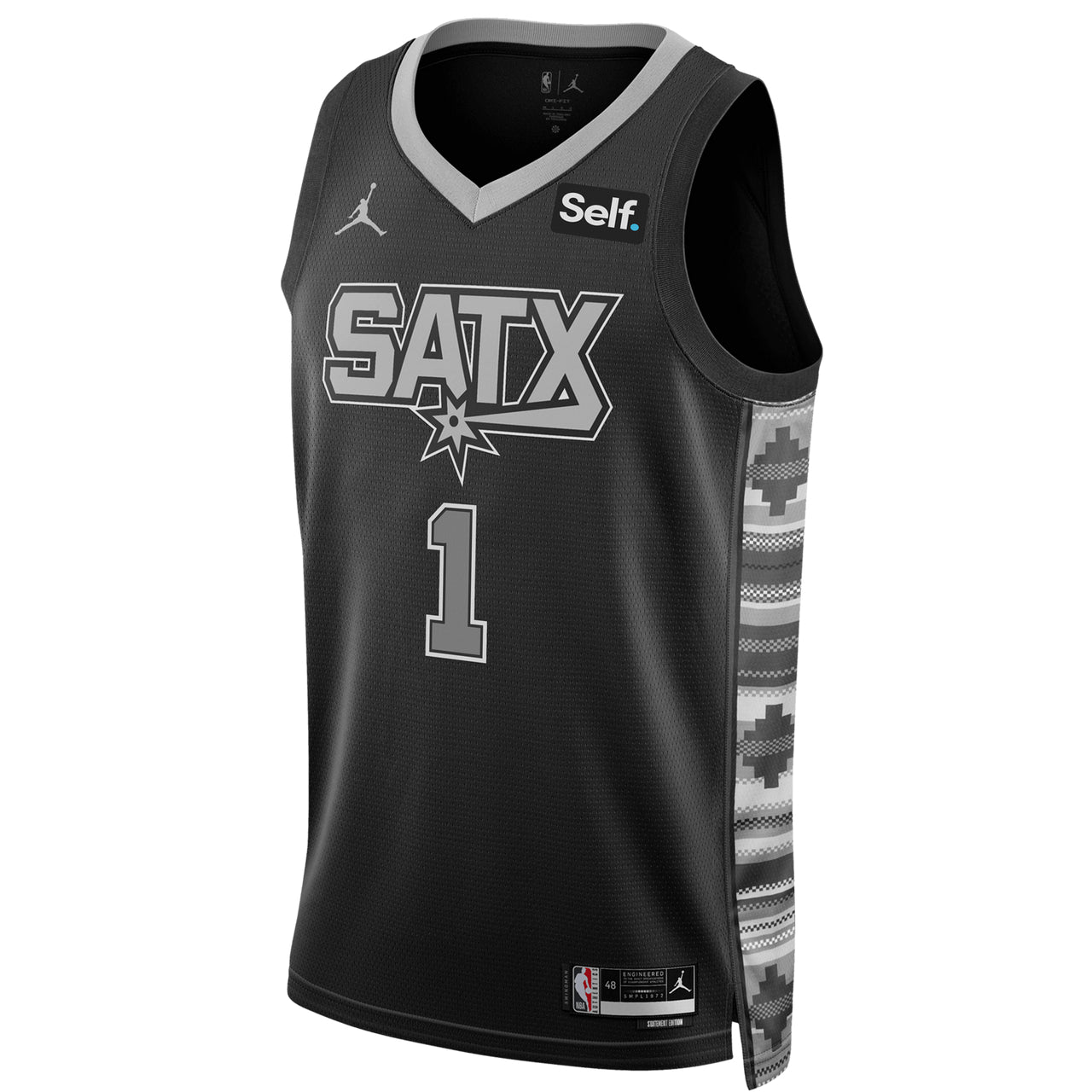 Spurs Victor Wembanyama Statement Swingman Jersey