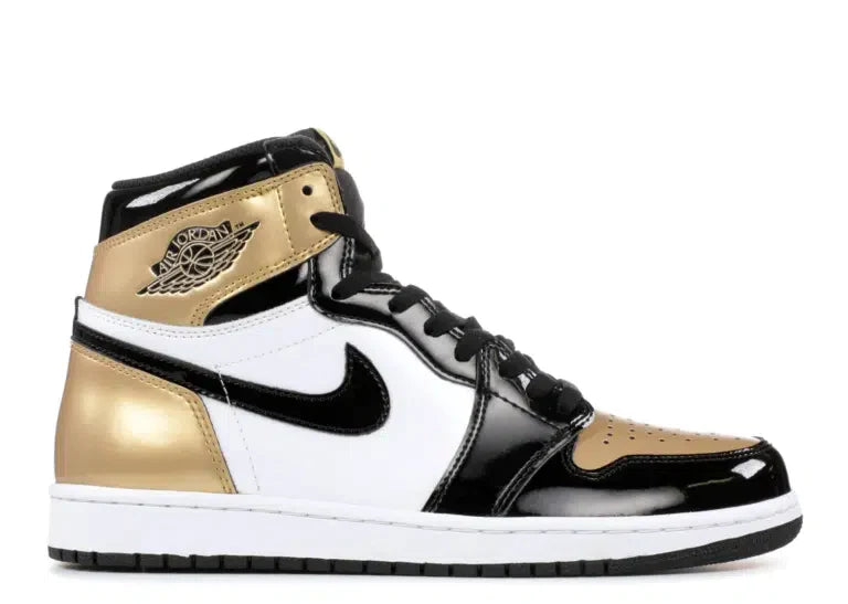 Air Jordan 1 Retro High OG "Gold Top 3" Sneakers (Women's)