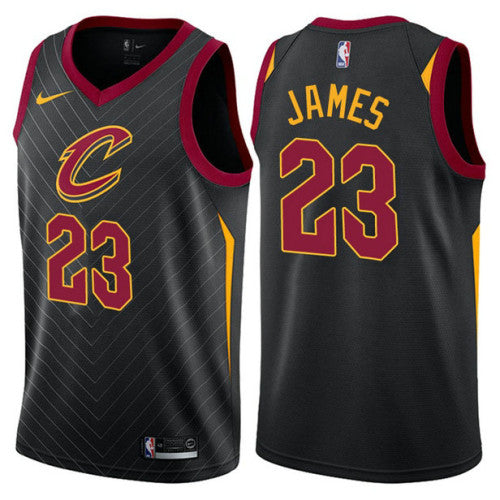 Cavaliers Lebron James 2017-2018 Throwback Jersey