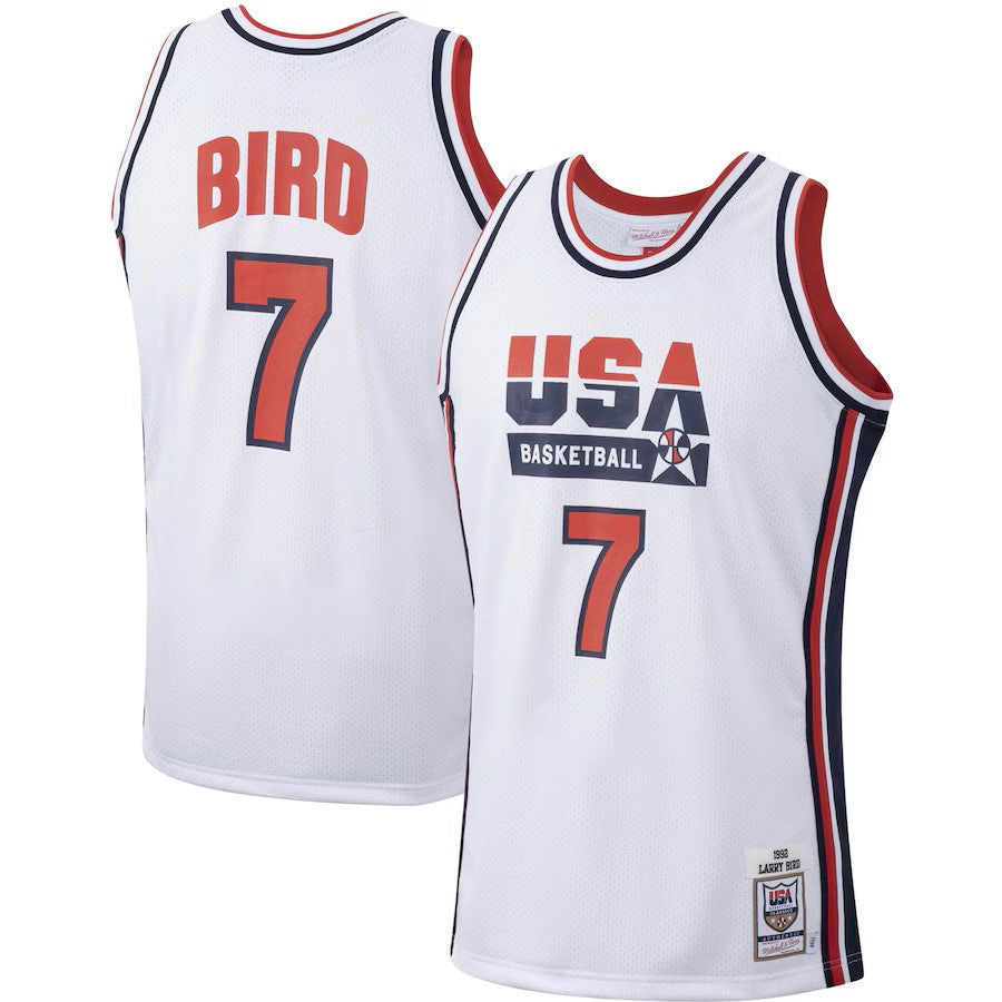 Larry Bird USA Basketball 1992 Dream Team Retro Jersey