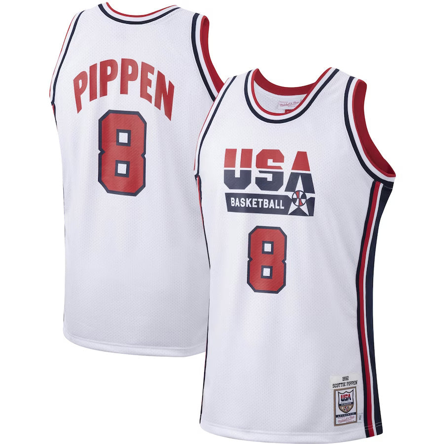 Scottie Pippen USA Basketball 1992 Dream Team Retro Jersey