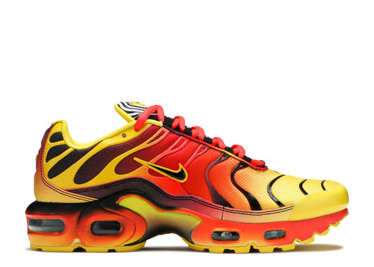 Nike Air Max Plus TN "Fade Chrome Yellow Bright Crimson" (Men's)