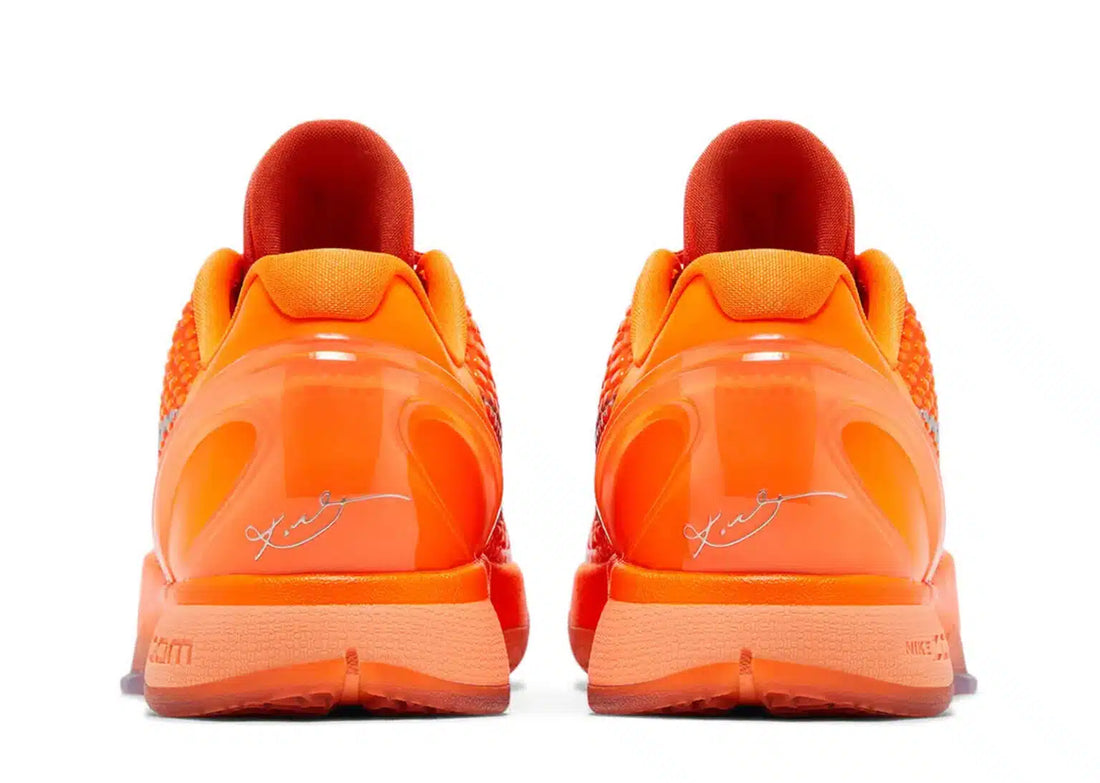 Nike Kobe 6 Protro Total Orange outsole traction