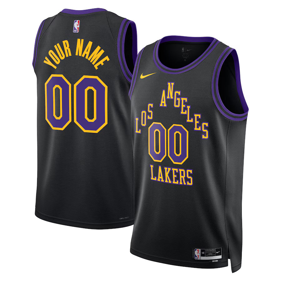 Lakers 2023-24 City Edition Swingman Custom Jersey