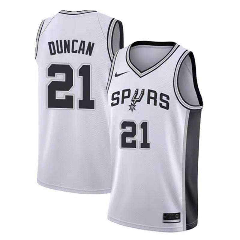 Spurs Tim Duncan Classic Throwback Jersey