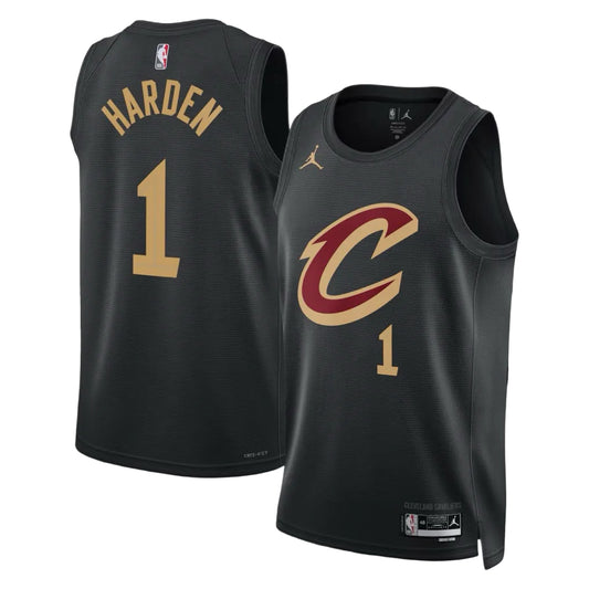 Cleveland Cavaliers James Harden Jordan Brand Statement Edition Swingman Jersey - Black - Unisex