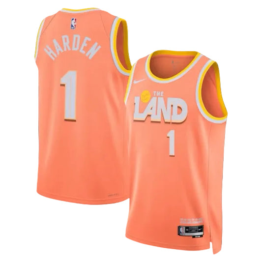 Cleveland Cavaliers James Harden Nike 2025/26 City Edition Swingman Jersey - Orange - Unisex