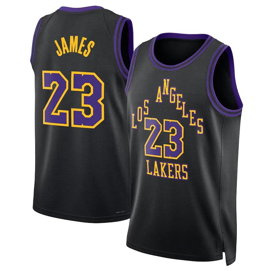 Lakers Lebron James 2023-24 City Edition Swingman Jersey