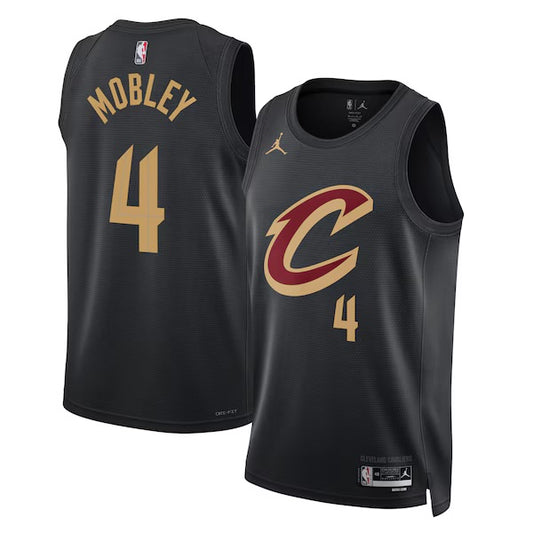 Cleveland Cavaliers Evan Mobley Jordan Statement Edition Swingman Jersey - Black - Unisex