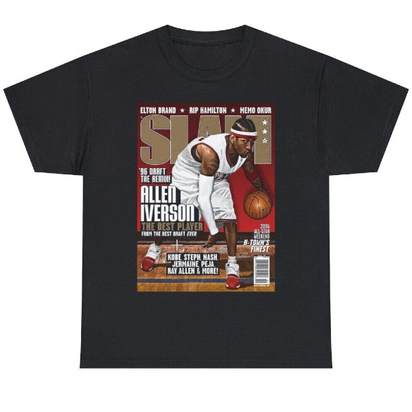 SLAM Magazine Iverson Cover Black T-Shirt
