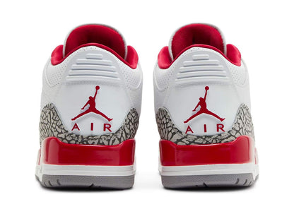 Air Jordan 3 Retro "Cardinal Red" sneakers (Men's)