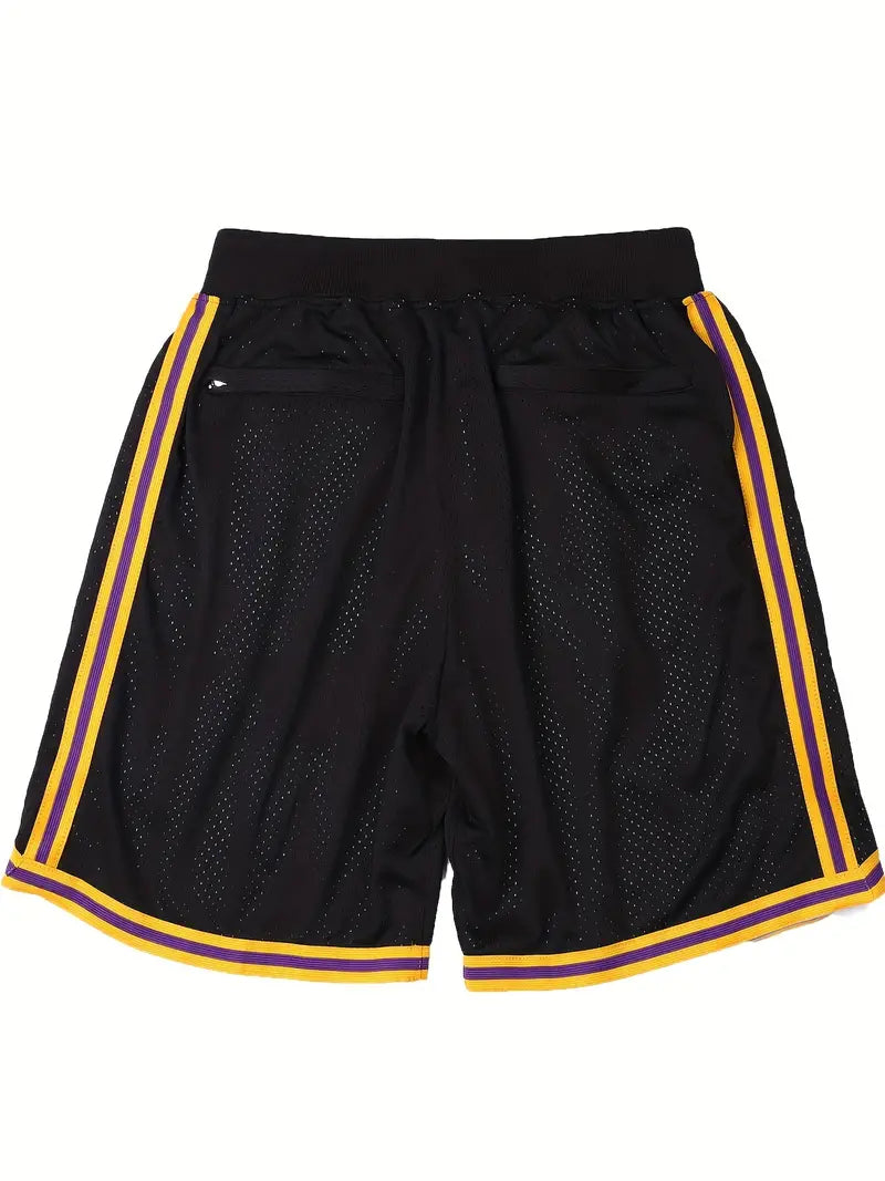 Black Mamba Retro Basketball Shorts