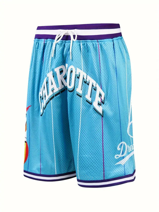 Charlotte Men's Retro Basketball Shorts