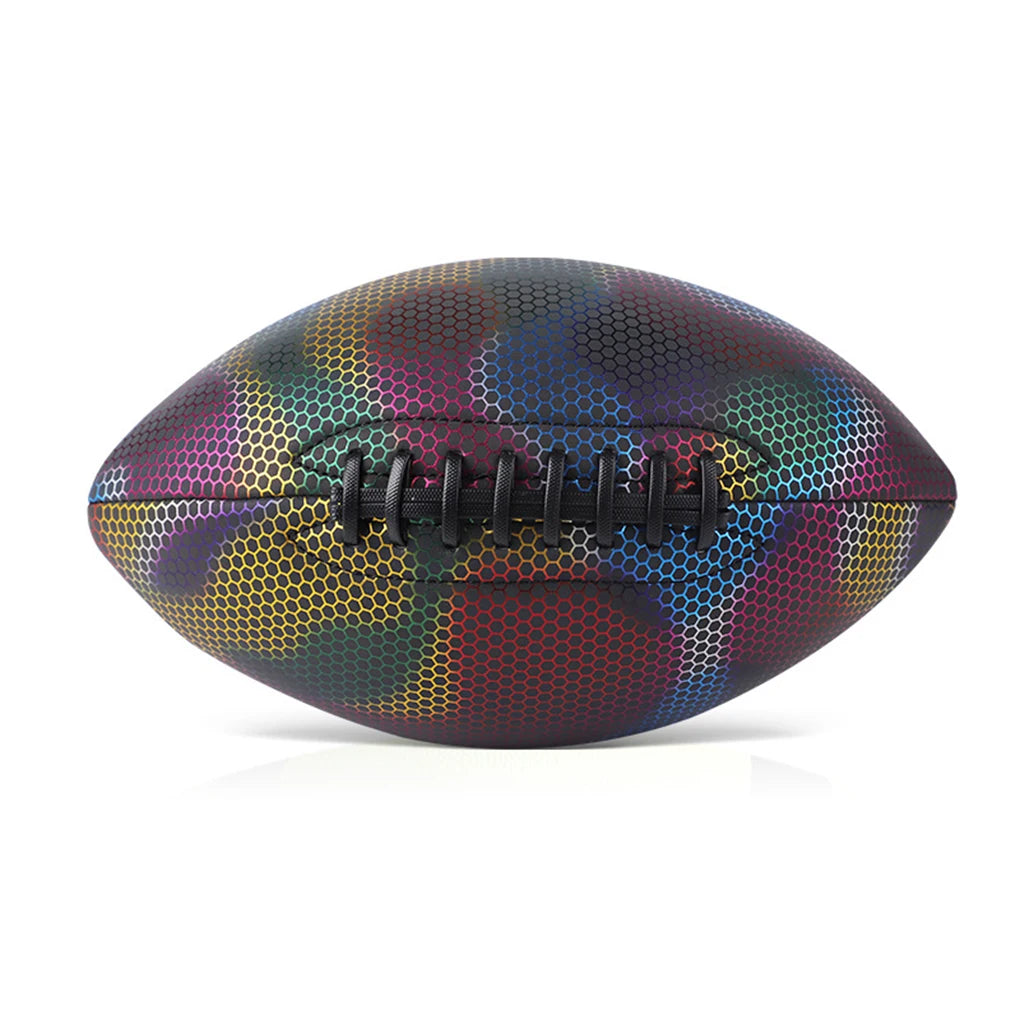 Holographic Luminous Reflective Rugby/American Football