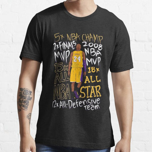 Kobe Bryant Career T-Shirt