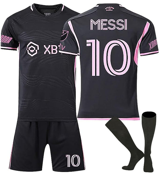 Miami 23-24 Away & Home #10 Lionel Messi Soccer Jersey Full Kits | Kids/Adults