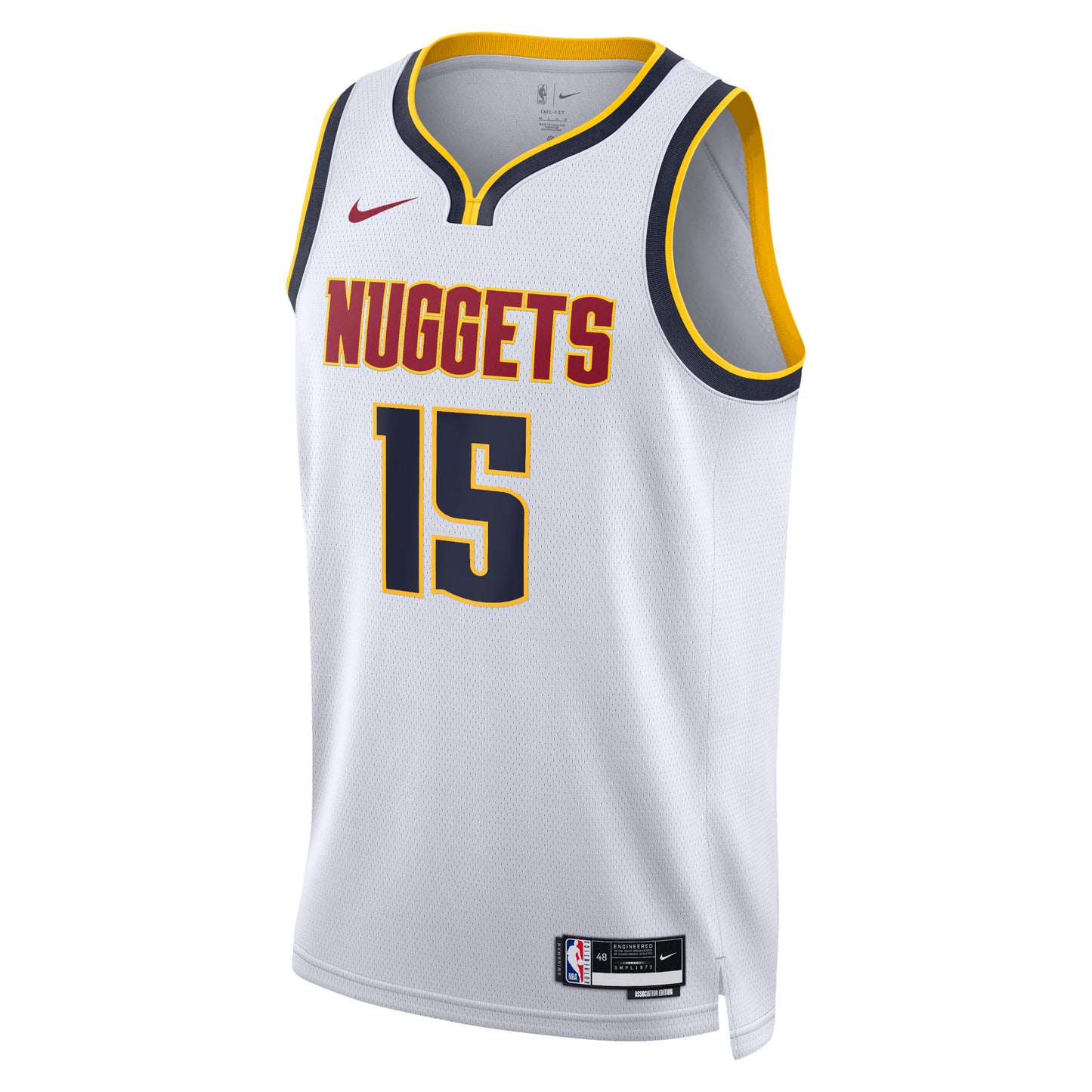 Denver Nuggets - The icon jersey features some key details.