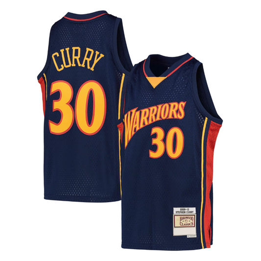 Warriors Stephen Curry 2009-10 Throwback Jersey