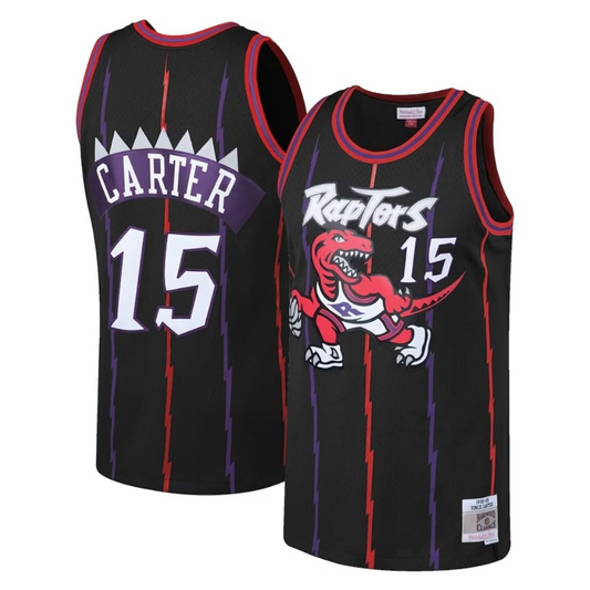 Raptors Vince Carter 1998-99 Hardwood Classics Reload Jersey (Black)