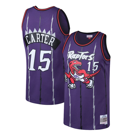 Raptors Vince Carter 1998-99 Hardwood Classics Jersey (Purple)