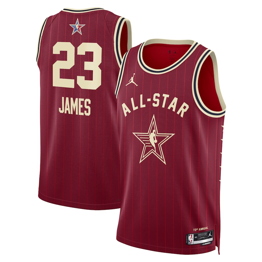 2024 NBA All-Star Game Lakers LeBron James #23 Swingman Jersey
