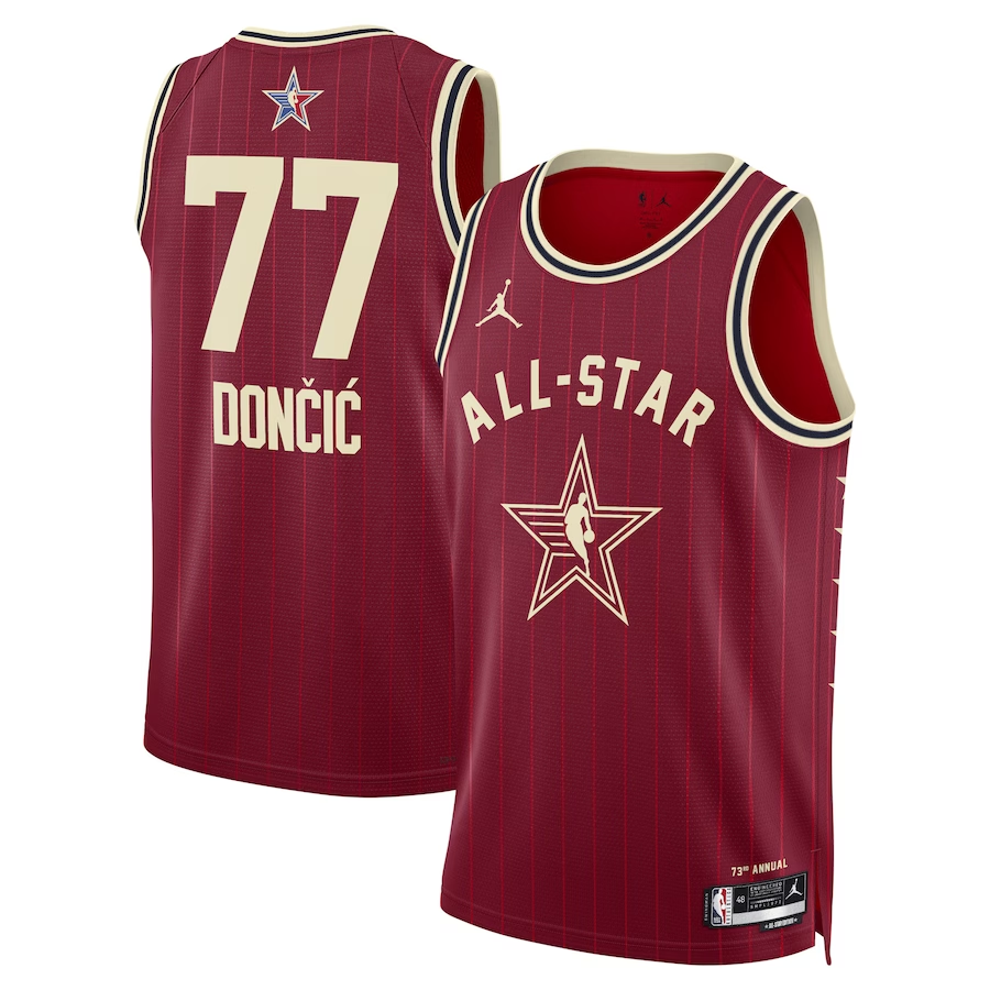 2024 NBA All Star Game Mavericks Luka Doncic 77 Swingman Jersey