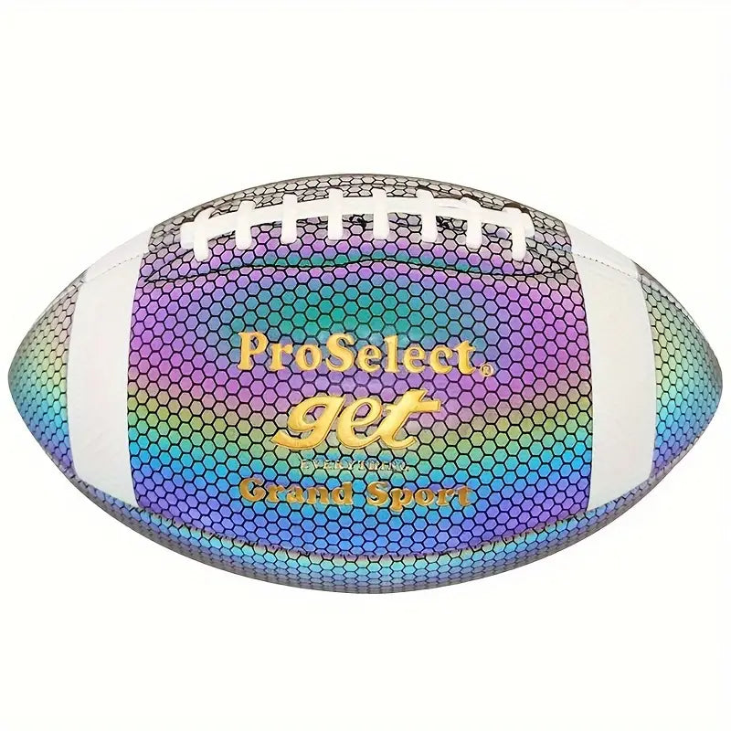 Holographic Luminous Reflective Rugby/American Football