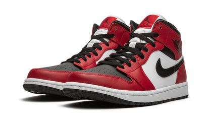 Air Jordan 1 Mid "Chicago Toe" Sneakers (Men's)