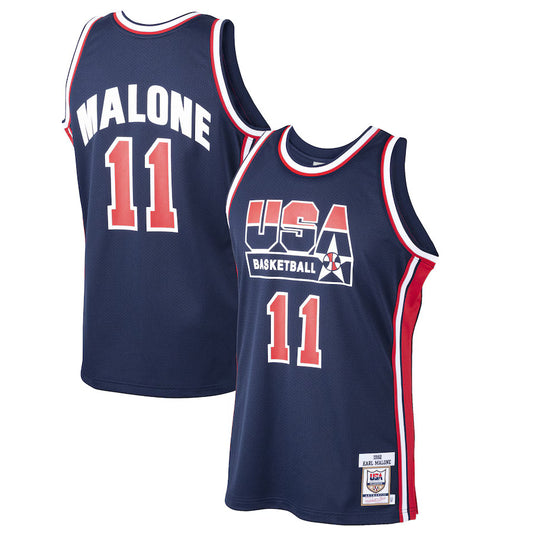 Karl Malone USA Basketball 1992 Dream Team Retro Jersey