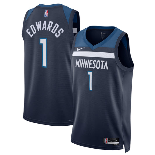 Timberwolves Anthony Edwards City, Statement & Icon Swingman Jersey