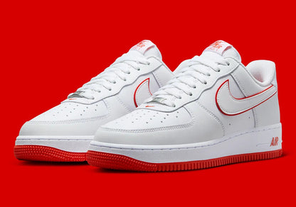 Nike Air Force 1 '07 Low - White Picante Red (Men's)