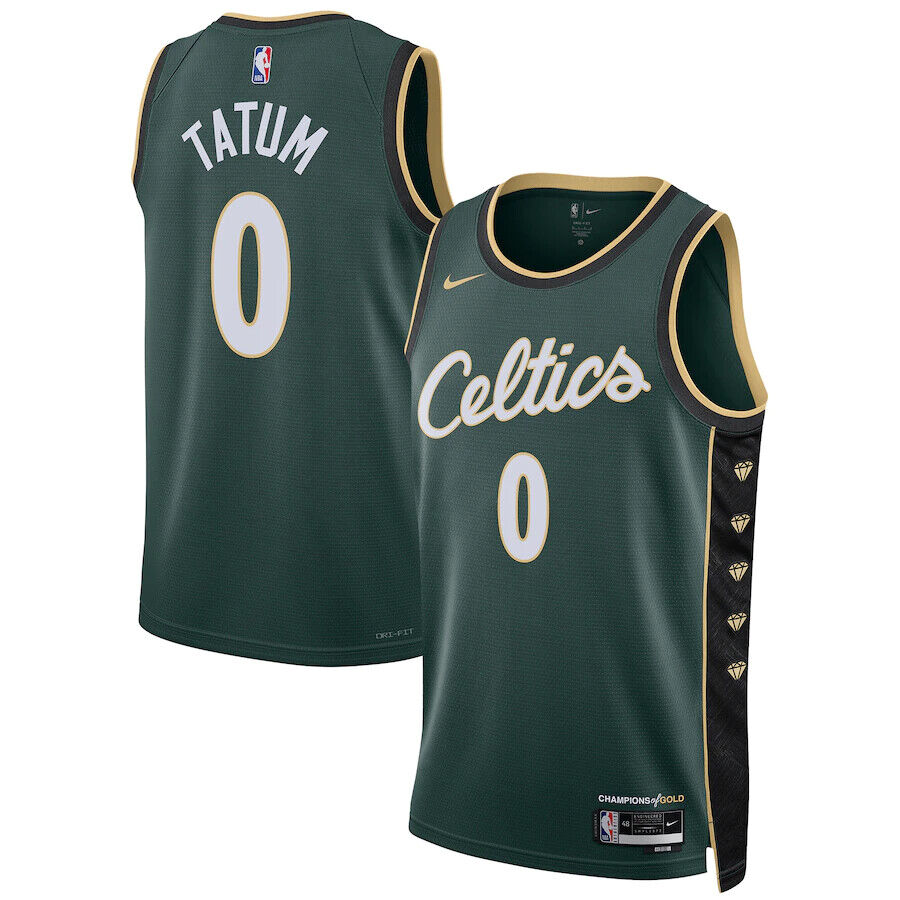 Celtics Jayson Tatum 2022-23 City Edition Swingman Jersey